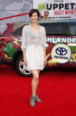 CATHERINE BELL at Muppets Most Wanted Premiere in Los Angeles