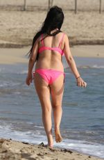 CHANTELLE HOUGHTON in Bikini at a Beach in Spain
