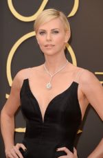 CHARLIZE THERON at 86th Annual Academy Awards in Hollywood