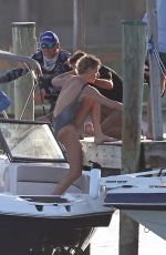 CHARLIZE THERON at a Photoshoot in Miami Beach