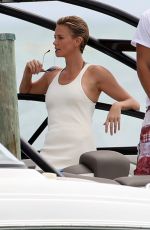 CHARLIZE THERON at a Photoshoot in Miami Beach