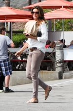 CINDY CRAWFORD at Malibu Seafood