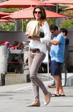 CINDY CRAWFORD at Malibu Seafood