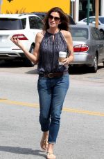 CINDY CRAWFORD Out and About in Malibu