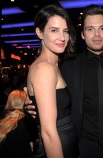 COIE SMULDERS and EMILY VANCAMP at Captain America: The Winter Soldier After Party