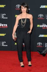 CONSTANCE ZIMMER at Muppets Most Wanted Premiere in Los Angeles