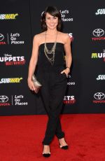 CONSTANCE ZIMMER at Muppets Most Wanted Premiere in Los Angeles