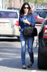 COURTNEY COX Out in West Hollywood