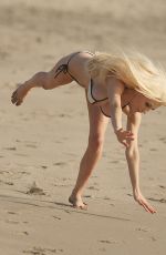 COURTNEY STODDEN in Bikini at a Beach in Los Angeles
