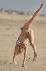 COURTNEY STODDEN in Bikini at a Beach in Los Angeles