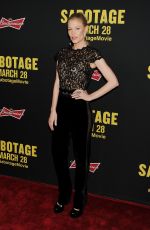 CYNTHIA KIRCHNER at Sabotage Premiere in Los Angeles