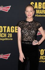 CYNTHIA KIRCHNER at Sabotage Premiere in Los Angeles