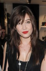 DAISY LOWE at Karl Lagerfeld Store Opening in London
