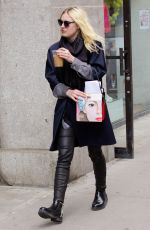 DAKOTA FANNING Out and About in New York