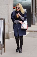 DAKOTA FANNING Out and About in New York