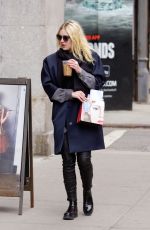 DAKOTA FANNING Out and About in New York