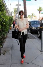 DAKOTA JOHNSON Out in Beverly Hills