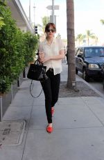 DAKOTA JOHNSON Out in Beverly Hills