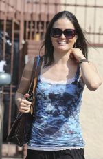 DANICA MCKELLAR at DWTS Rehearsals in Hollywood