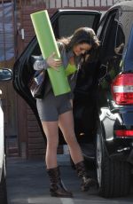 DANICA MCKELLAR in Tight Shorts Arrives at DWTS Rehersal in Los Angeles