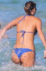 DEIMANTE GUOBYTE in Bikini at a Beach in Miami