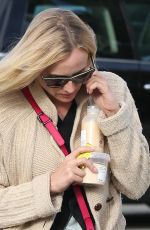 DIANE KRUGER Leaves Andy Lecompte Hair Salon in West Hollywood