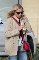 DIANE KRUGER Leaves Andy Lecompte Hair Salon in West Hollywood