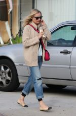 DIANE KRUGER Leaves Andy Lecompte Hair Salon in West Hollywood