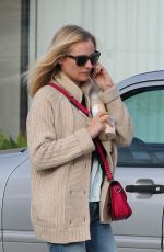 DIANE KRUGER Leaves Andy Lecompte Hair Salon in West Hollywood