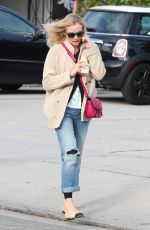 DIANE KRUGER Leaves Andy Lecompte Hair Salon in West Hollywood