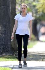 DIANE KRUGER Out for a Walk in Los Angeles