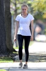 DIANE KRUGER Out for a Walk in Los Angeles