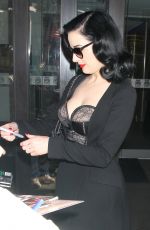 DITA VON REESE at Good Morning America in New York