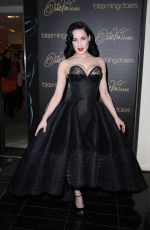 DITA VON TEESE Launch Her Lingerie Line in New York