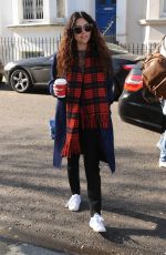 ELIZA DOOLITTLE Filming for a Sport Relief Sketch in London