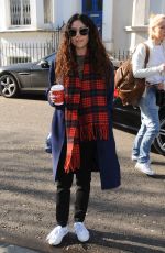 ELIZA DOOLITTLE Filming for a Sport Relief Sketch in London