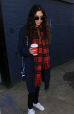 ELIZA DOOLITTLE Filming for a Sport Relief Sketch in London
