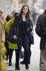 ELIZABETH GILLIES Out and About in New York