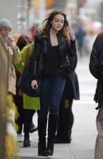 ELIZABETH GILLIES Out and About in New York