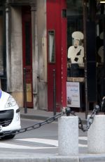 ELIZABETH OLSEN and Boyd Holbrook Out in Paris