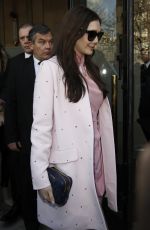 ELIZABETH OLSEN at Miu Miu Fashion Show in Paris