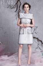 EMILIA CLAKE in Flare Magazine, April 2014 Issue