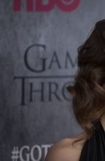 EMILIA CLARKE at Game of Thrones Fourth Season Premiere in New York