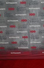 EMILIA CLARKE at Game of Thrones Fourth Season Premiere in New York