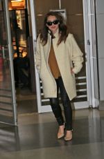 EMILIA CLARKE at JFK Airport in New York