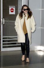 EMILIA CLARKE at JFK Airport in New York