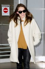 EMILIA CLARKE at JFK Airport in New York