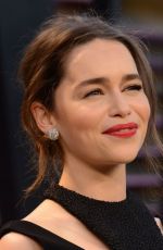 EMILIA CLARKE at Vanity Fair Oscar Party in Hollywood
