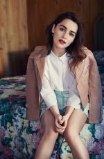 EMILIA CLARKE in Glamour Magazine, April 2014 Issue