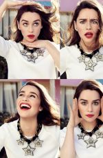 EMILIA CLARKE in Glamour Magazine, April 2014 Issue
